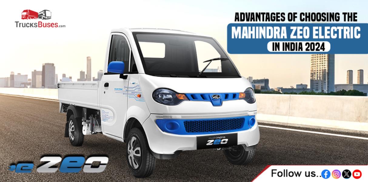 Advantages of Choosing the Mahindra Zeo Electric in India